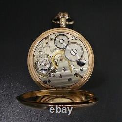 Antique 9ct Gold Open Face Pocket Watch Birmingham 1923 In G. W. O. 82 Grams