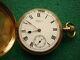 Antique 9ct Gold Waltham Full Hunter Pocket Watch 89.7g Gwo And Great Condition
