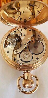 Antique 9ct Yellow Gold open faced pocket watch. Chester 1927. By Smith & Ewen