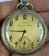 Antique Ancre Chronometer Corgemont Pocket Watch 1930's 15 Rubis Very Good Works