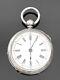 Antique Baume & Co Silver Center Second Pocket Watch 1880 / Montre Gousset