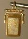 Antique California Gold Rush Gold Bearing Quartz Swivel Pocket Watch Fob Locket