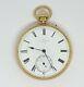 Antique Dent 18ct Yellow Gold Open Face Pocket Watch, With Box. Dates 1873