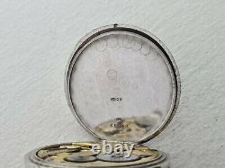 Antique Dent 4 Royal Exchange 15s Solid Silver Pocket Watch Working Box 31