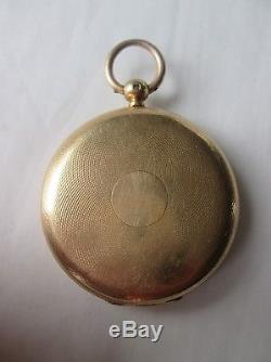 Antique Edwardian 18ct Gold Full Hunter Pocket Watch