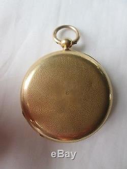 Antique Edwardian 18ct Gold Full Hunter Pocket Watch