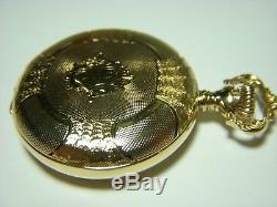 Antique Elgin 14k SOLID GOLD Pocket Watch Fancy Running Vintage Not Scrap Heavy