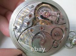 Antique Elgin BW Raymond Running Pocket Watch 19 Jewels #2