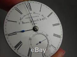Antique English James Hoddell Fusee Spring Detent Chronometer. 19 jewels