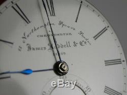 Antique English James Hoddell Fusee Spring Detent Chronometer. 19 jewels