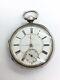 Antique English Solid Silver Jb Yabsley London Fusee Pocket Watch For Repair