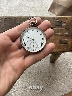 Antique Fine sterling silver pocket watch