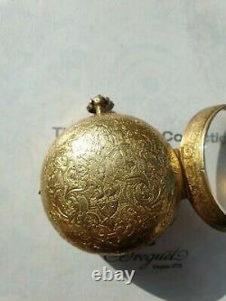 Antique French Oignon Pocket Watch circa 1700