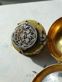Antique French Oignon Pocket Watch circa 1700