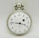Antique French Solid Silver Quarter Repeater Pocket Watch Spare Only