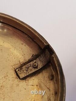 Antique-Georgian-Silver Pair Cased Fusee Verge Pocket Watch-Collier-London-c1815