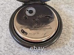 Antique German Alarm Pocket Watch -Reichskrone Anker Weckeruhr Not Working