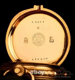 Antique Girard Perregaux 18K Repeater Pocket Watch. Calendar. Moon Phases. 1915