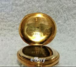 Antique Haas Neveux & Co. 18k Gold Ladies Pocket Watch