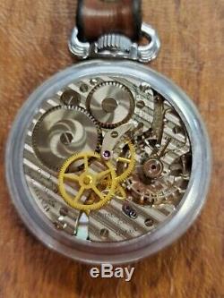 Antique Hamilton 16s 4992B 22 Jewels Navigational WW2 Pocket Watch (PARTS)