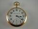 Antique Hamilton 18s, 938 17 Jewel Rail Road Pocket Watch. Gold Filled Made 1900