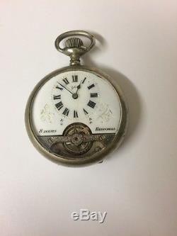 Antique Hebdomas 8 Day Pocket Watch Works, But Needs A Repair