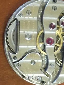 Antique High Grade Agassiz Tiffany & Co Pocket Watch Movement 21j