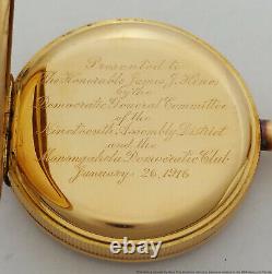 Antique Historical Patek Philippe 18k Gold 5 Minute Repeater Pocket Watch nyc
