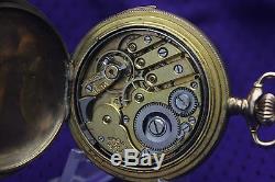 Antique J. ULLMANN & Co Chaux-De-Fonds Quarter Repeater Gold Filled Pocket watch