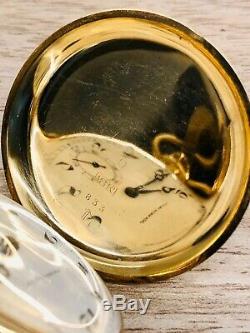 Antique Jack Watch Factory 18k Gold Full Hunter Pocket Watch Quarter Repeater