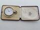 Antique James Walker Gold Plated Pocket Watch Original Box For Repair 109