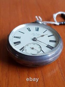 Antique La Trobe, College Green, Bristol, Silver Pocket Watch