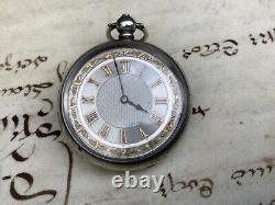 Antique Ladies Silver Fob Watch