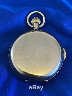 Antique Mens Gold Quarter Repeater Pocket Watch 50 mm