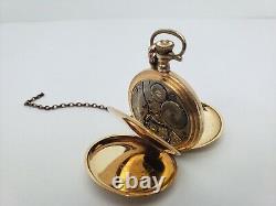 Antique Mermod Jaccard Pocket Watch Woman's 1800's St. Louis Works Great