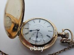 Antique Mermod Jaccard Pocket Watch Woman's 1800's St. Louis Works Great