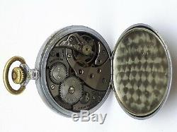 Antique Nomolas Watch Pocket Vintage Swiss Rolex Calibre 616 Super Rare Running