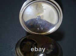 Antique Omega Gents Silver Cased Pocket Watch Scarce Swiss Import. Working Order