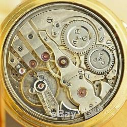 Antique Original Haas Neveux & Cie Quarter Repeater 18k Solid Gold Pocket Watch