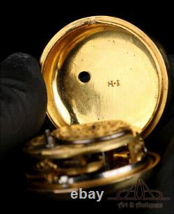 Antique Ottoman George Prior Verge Fusee Pocket Watch. London, Circa 1775