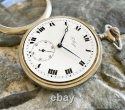 Antique PAUL BUHRE old pocket watch Russian Pavel Bure