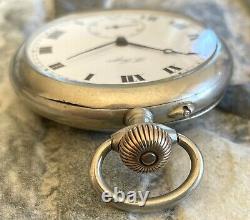 Antique PAUL BUHRE old pocket watch Russian Pavel Bure