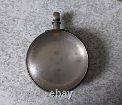 Antique Pair Cased Pocket Watch Sterling Silver Case Only Hallmark 1872