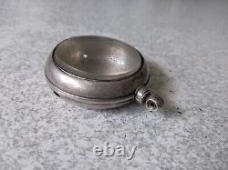 Antique Pair Cased Pocket Watch Sterling Silver Case Only Hallmark 1872