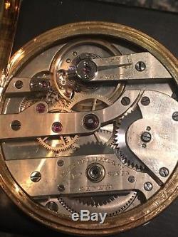 Antique Patek Philippe 18k Gold Pocket Watch 49mm OF 78.6 Grams
