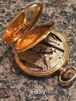 Antique Patek Philippe 18k Gold Pocket Watch 49mm OF 78.6 Grams