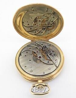 Antique Patek Philippe 18k Yellow Gold 47.5mm 18J Pocket Watch Grogan Co. Pitts
