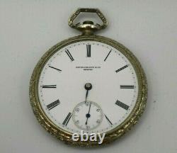 Antique Patek Philippe & Co for C. S. Ball Pocket Watch Circa 1889