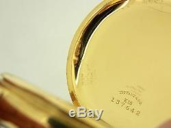 Antique Patek Philippe Tiffany I8K Y/G 5 Min. Repeater Gents Pocket Watch withBox