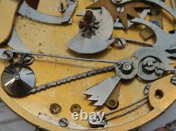 Antique Paul Dupin London Verge pocket watch Fusee movement & dial 1700s VGUC